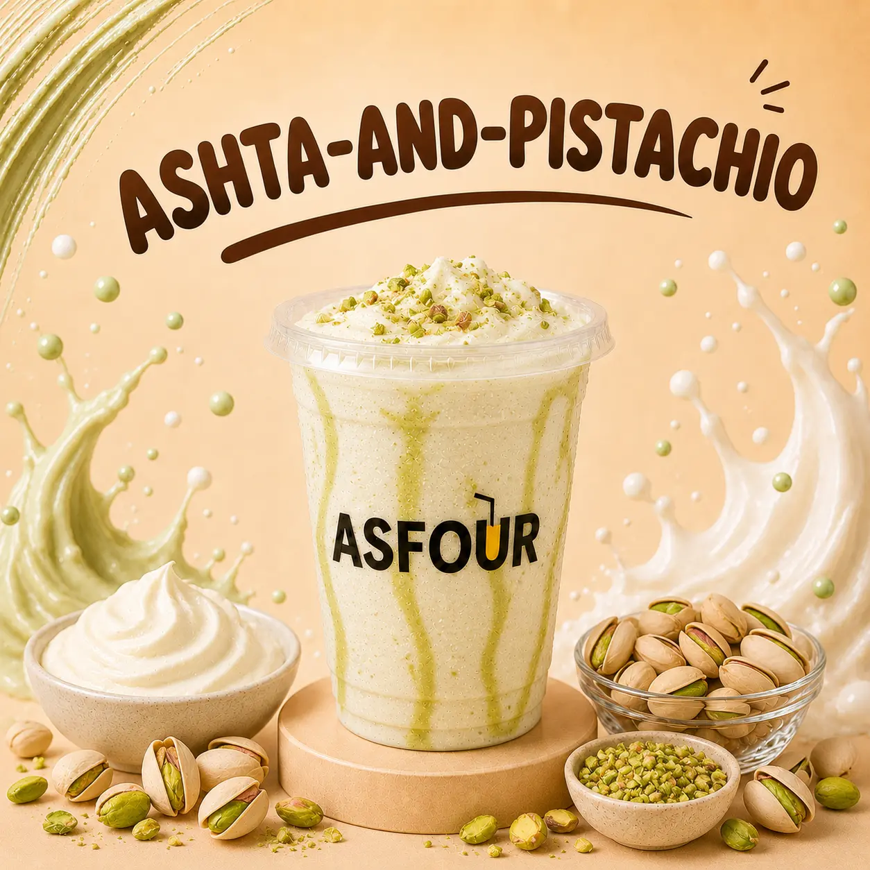 Ashta and Pistachio
