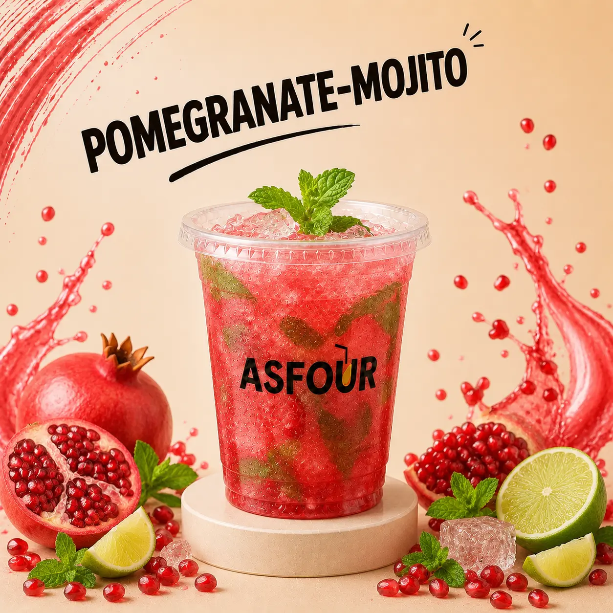Pomegranate Mojito
